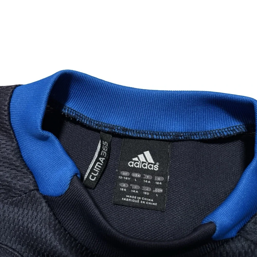 adidas Teen Boys Pullover Retro Style Sweatshirt Size Large 13-14Yrs 20 x 25